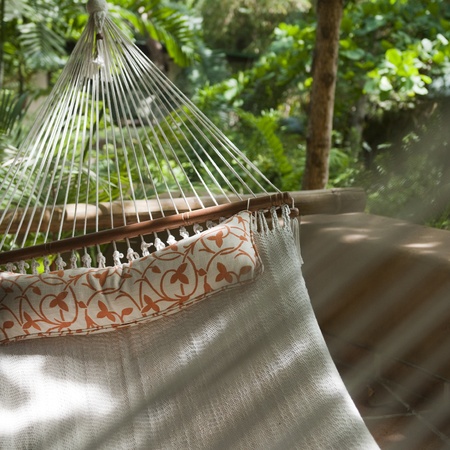 Hammock at Florblanca Resort in Costa Ricaの写真素材