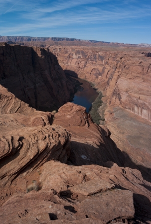 Colorado River, Glen Canyon National Recreation Area, Arizona-Utah, USAの写真素材