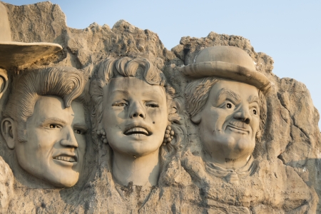 Hollywood Wax Museum, Marvel Cave Park, Branson, Taney County, Missouri, USAのeditorial素材