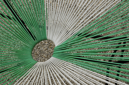 Woven plastic pattern, Yelapa, Jalisco, Mexico