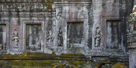 Ruins of Banteay Kdei temple, Angkor, Siem Reap, Cambodia