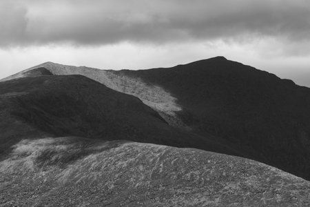 Scenic view of mountain range, Castlegregory, County Kerry, Irelandのeditorial素材