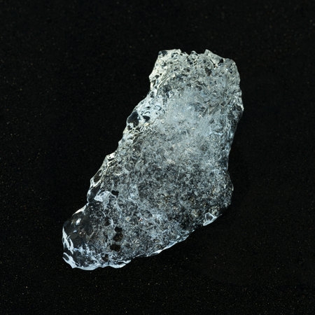 Ice Formation on Diamond Beach, Hornafjorour, Eastern Region, Iceland