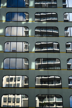 Low angle view of a building, Auckland, North Island, New Zealand