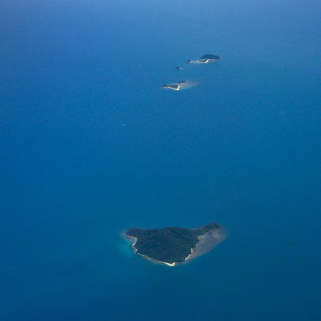 Flying from Cairns to Melbourne, Australiaのeditorial素材