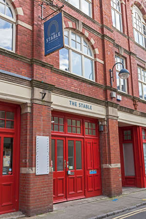 Weston-super-Mare, UK - 4 February, 2020: The Stable, a co-working hub for freelancers and small businessesのeditorial素材