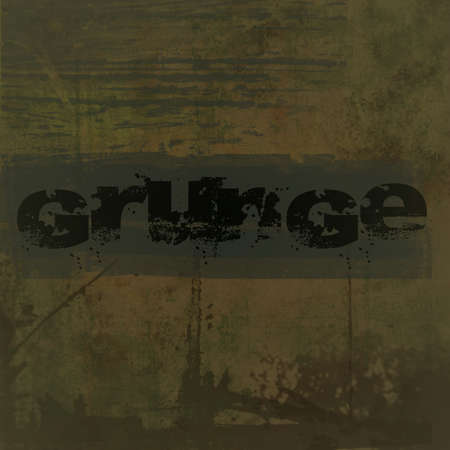Grunge brown dirty looking background with brown stains and grunge text and copy spaceの写真素材