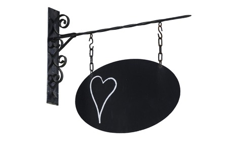 Vintage outdoor shop signの写真素材