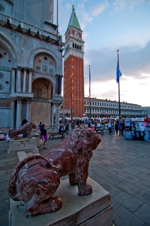 Venice Italy Saint Marco square pittoresque viewの写真素材