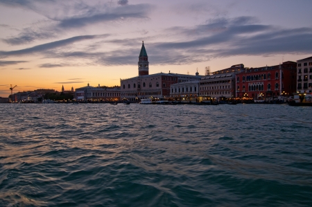 unusual pittoresque view of Venice Italy most touristic place in the world still can find secret hidden spotsの写真素材