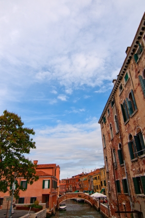  unusual pittoresque view of Venice Italy most touristic place in the worldの写真素材