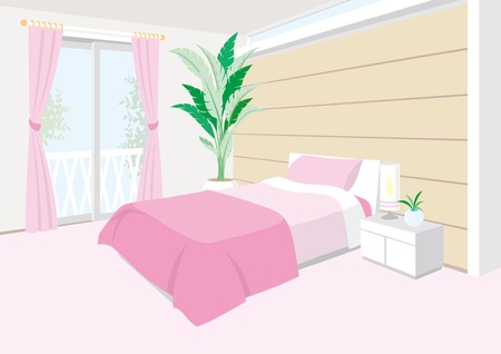 Bedroomのイラスト素材