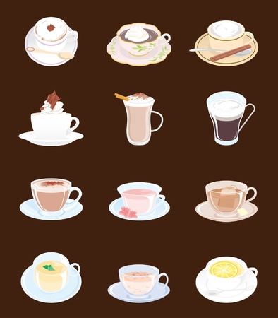 Drink / Coffee or Teaのイラスト素材