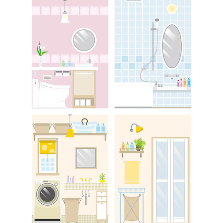 Illustration of roomのイラスト素材