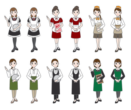 People who workのイラスト素材