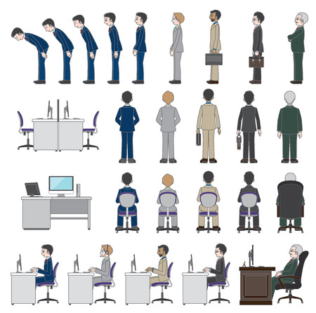 People who work / Businessmanのイラスト素材