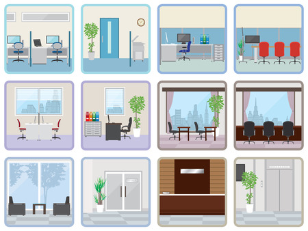 Various officeのイラスト素材