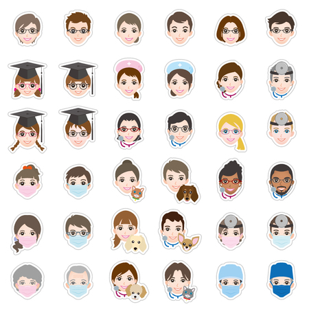 Face  iconのイラスト素材