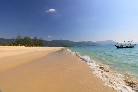 Tizit beach on the Dawei peninsula, Myanmarの写真素材