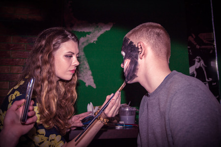 Russia, Kirov - November, 13, 2016: Big party for young people in Kirov city in 2016のeditorial素材