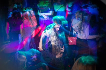 Russia, Kirov - November, 13, 2016: Big party for young people in Kirov city in 2016のeditorial素材