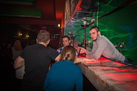 Russia, Kirov - November, 13, 2016: Big party for young people in Kirov city in 2016のeditorial素材