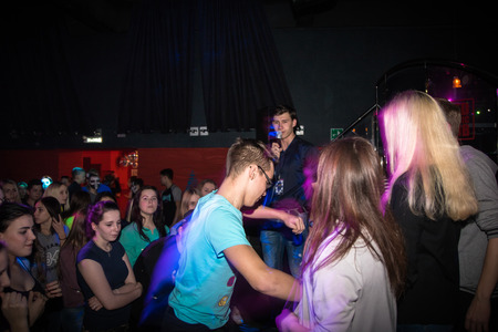 Russia, Kirov - November, 13, 2016: Big party for young people in Kirov city in 2016のeditorial素材