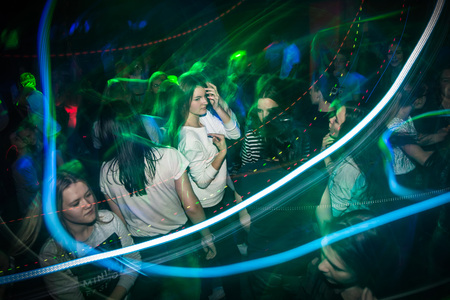 Russia, Kirov - November, 13, 2016: Big party for young people in Kirov city in 2016のeditorial素材