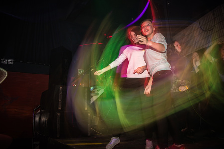 Russia, Kirov - November, 13, 2016: Big party for young people in Kirov city in 2016のeditorial素材