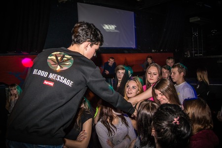 Big party for young people in Kirov city in 2016