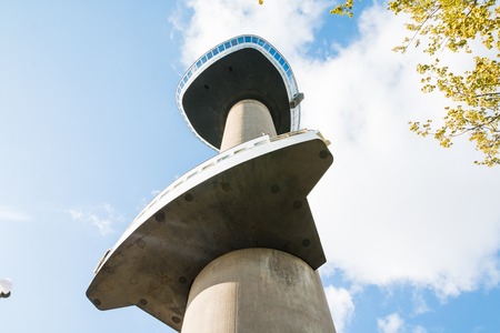 Rotterdam, Netherlands - April, 26, 2017: Euromast in Rotterdam South Holland Netherlands in 2017のeditorial素材