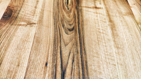 Wooden plank boards with gradient pattern and knot. Abstract background and texture. copy spaceの写真素材