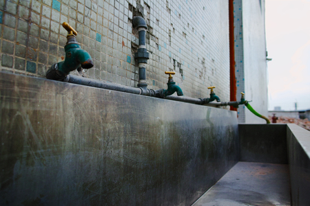 Faucet at outdoors