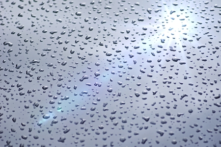 Rain drops on a backgroundの写真素材