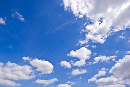 Sky and clouds, background