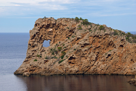 Sa Foradada - mediterranean island majorcaの写真素材