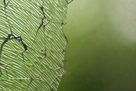 Broken Windowの写真素材