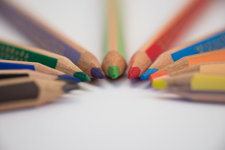 Color pencilsの写真素材