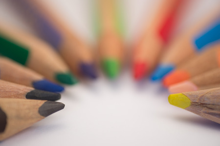 Color pencilsの写真素材