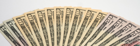 American Money, new Dollar bills