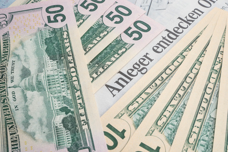 Dollar banknotes