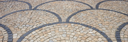 Stone paving texture. Abstract structured background