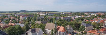 Oschatz, beautiful town in Saxony , germanyの写真素材