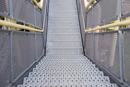 Metal stairsの写真素材
