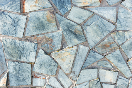 Blue tile mosaic texture. Mosaic of tiles as a background image