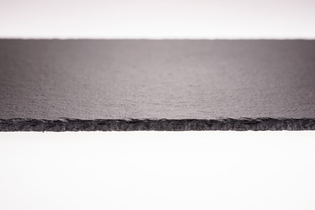 Black stone or slate background, chalkboard isolatedの写真素材