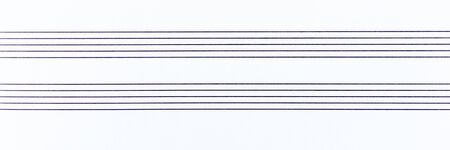 Empty sheet of notes template for beginners. Sheet of notes background