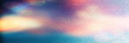 Abstract blurred panoramic background in rainbow colors