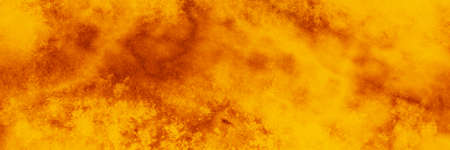 Colorful panoramic background. Abstract blurred yellow and orange background