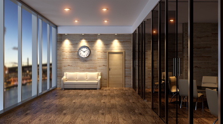 The Conceptual offices. Office array. 3d rendering.
の写真素材